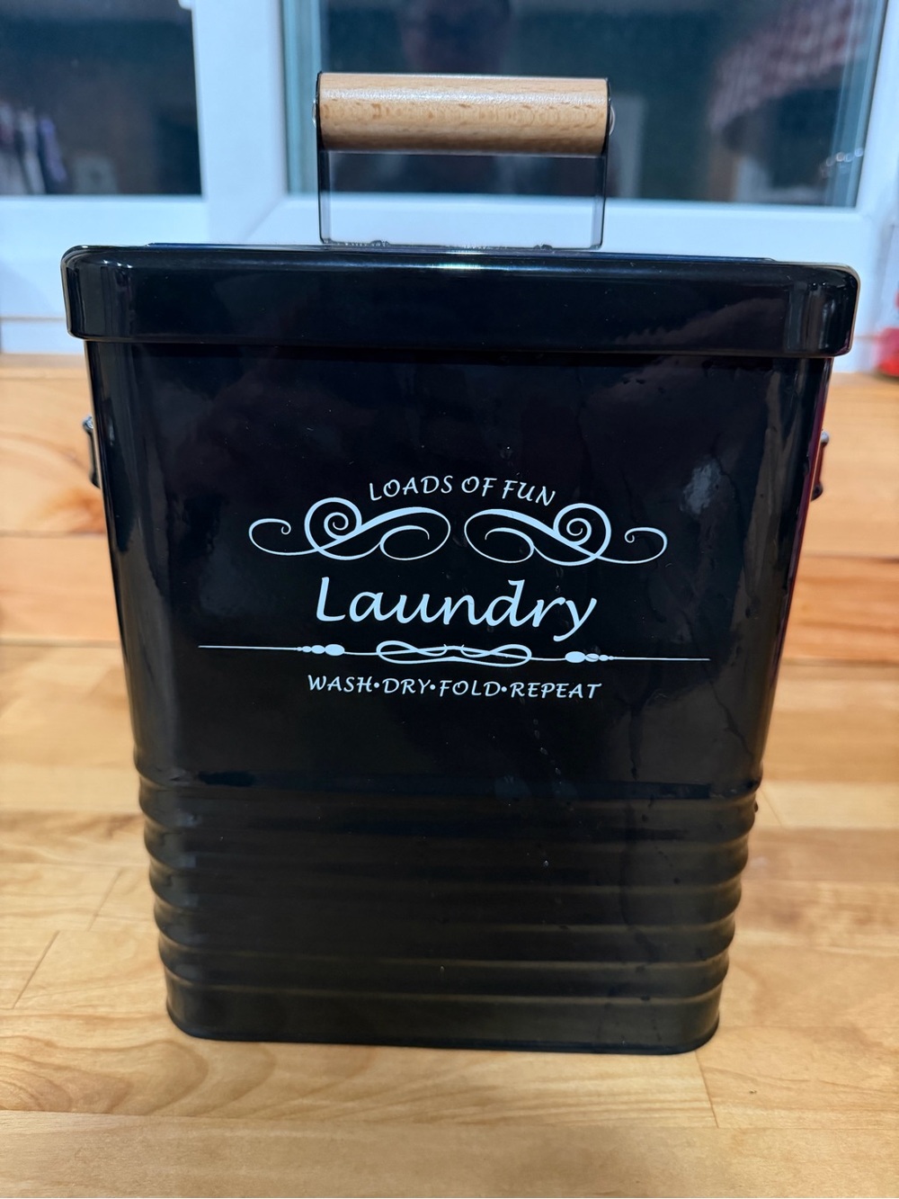 Laundry Storage Caddy - Black